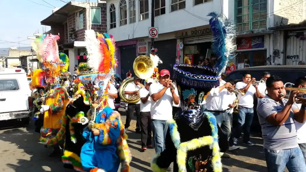 Desfile del carnaval de Milpa Alta 2015