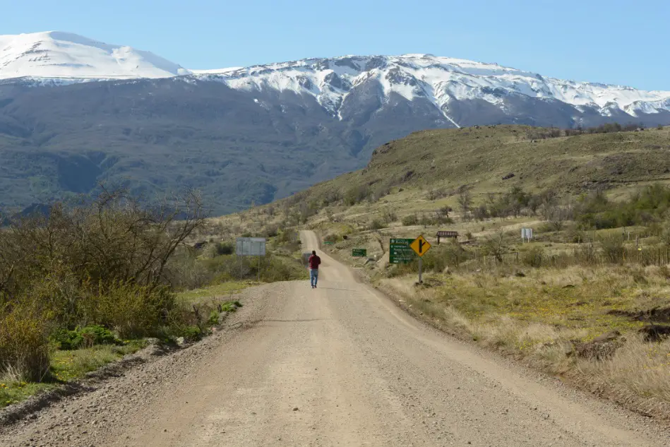 Carretera austral en la Patagonia Chilena