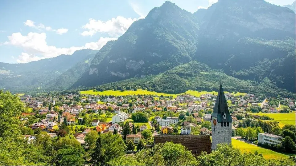 Paisaje de Liechtenstein