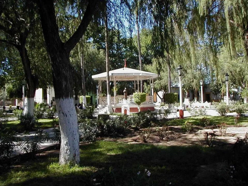 Kiosco en el municipio de Ures Sonora