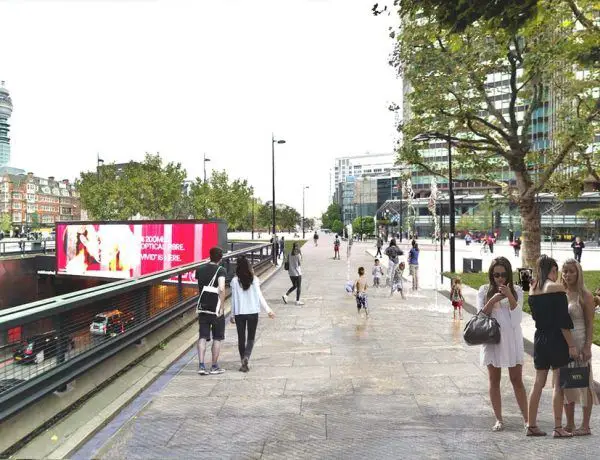 plan de Zaha Hadid para peatonalizar Londres