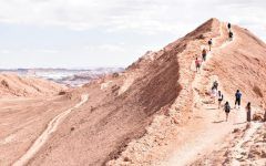 Senderismo en el desierto de Atacama